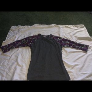 lula roe quarter sleeve shirt